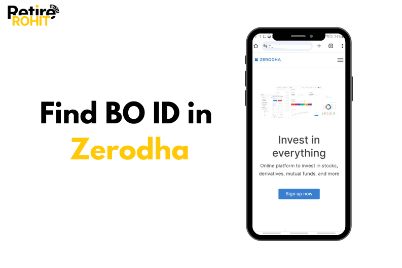 Find BO ID in Zerodha