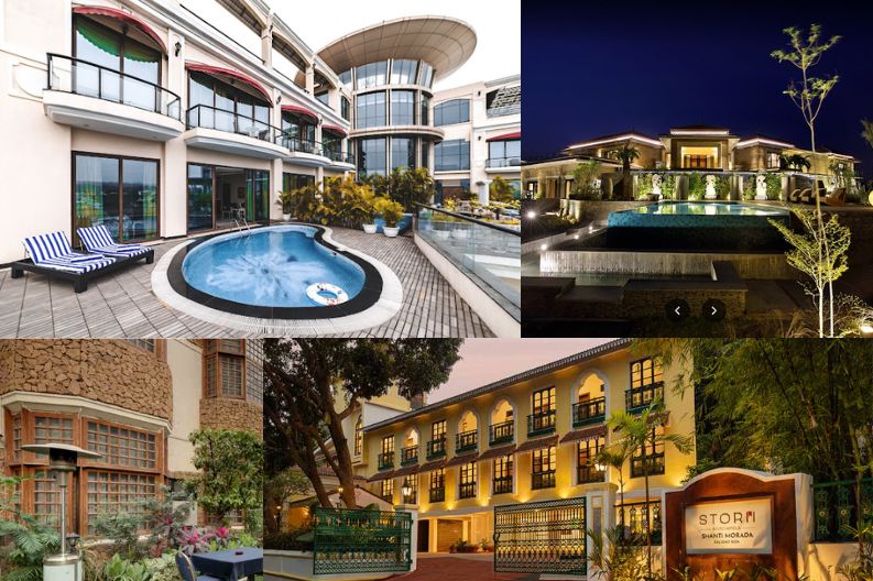 Collage of ITC hotels