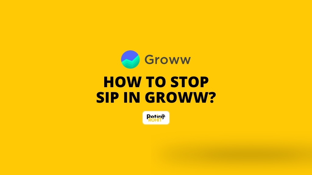 How to Stop SIP in Groww?