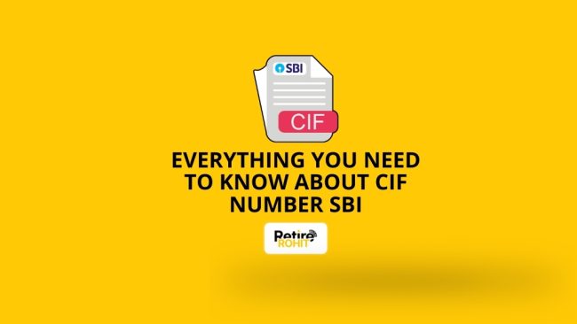 What is CIF Number in SBI?