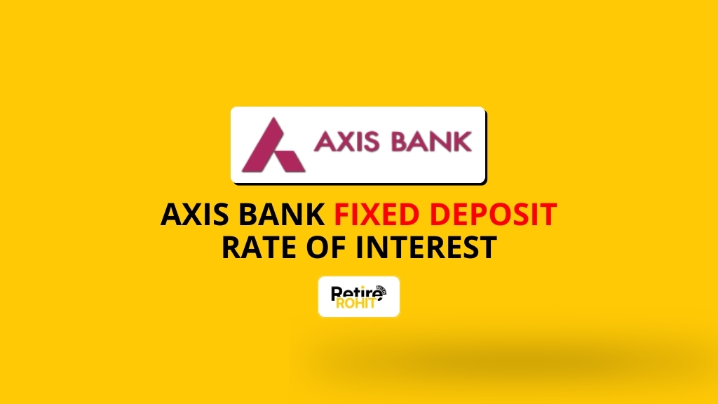 What is the Axis Bank fixed deposit rate of interest?