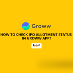 How to check IPO allotment status in the Groww app