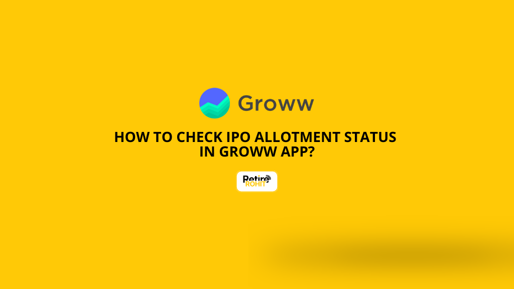 How to check IPO allotment status in the Groww app