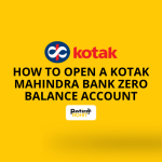 How to open a kotak mahindra bank zero balance account?