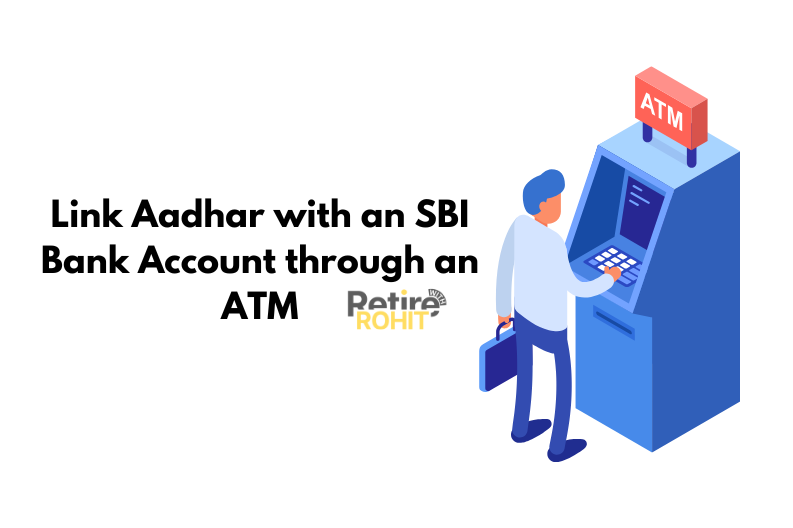 link Aadhar with an SBI Bank Account through an ATM