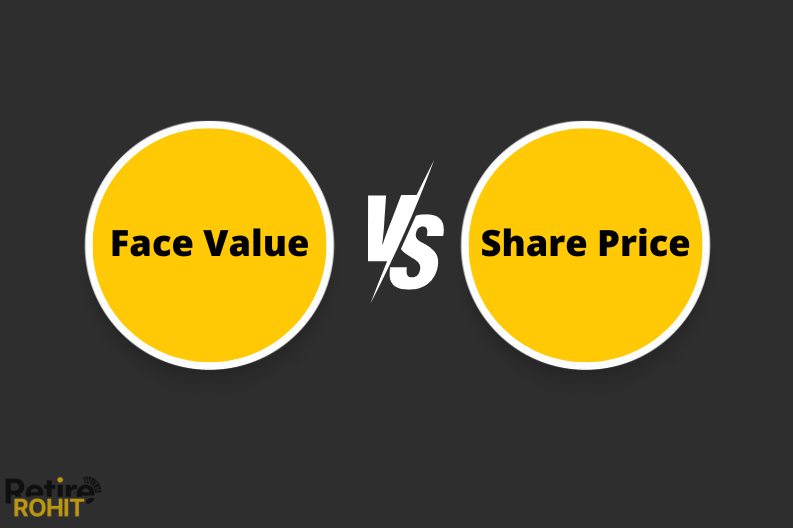 Face Value Vs. Share Price 