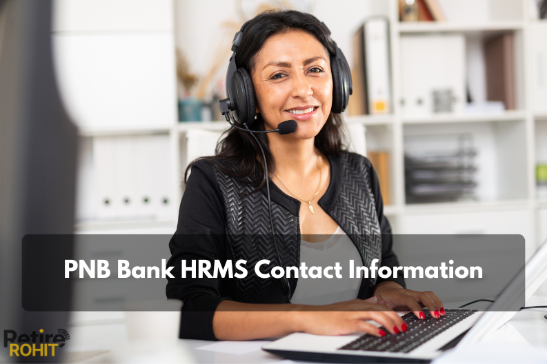 PNB Bank HRMS Contact Information