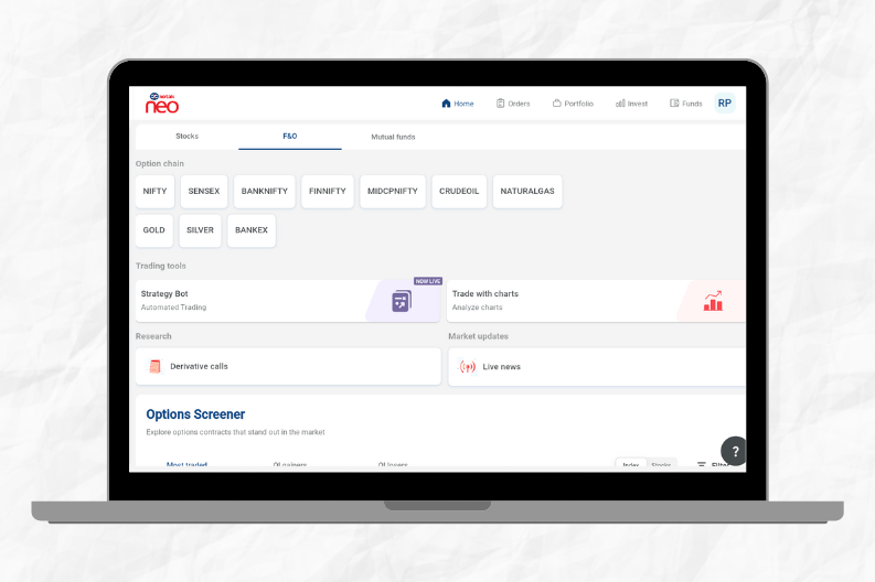 kotak Neo Homepage