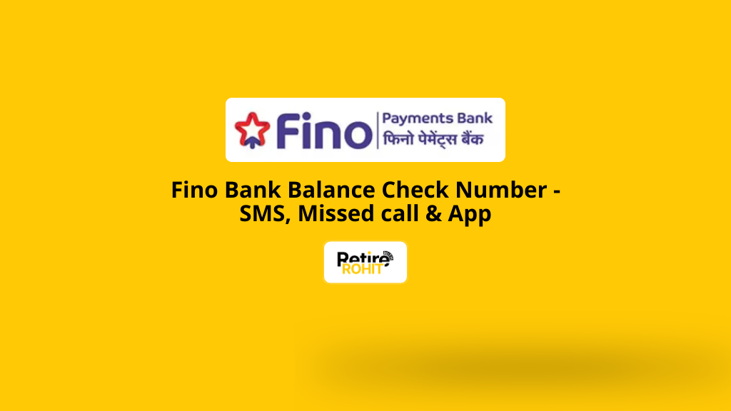 Fino Bank Balance Check Number - SMS, Missed call & App