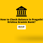 How to Check Balance in Pragathi Krishna Gramin Bank