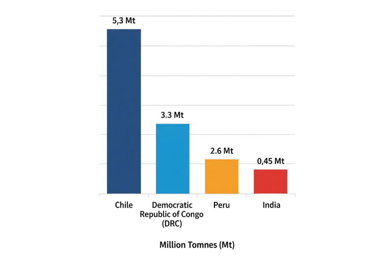 Global Copper Supply share